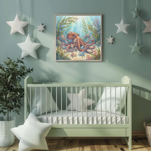Bläckfiskmamman och Babblarnas Dagis Poster