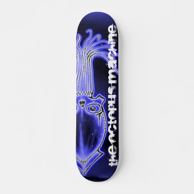 BLÄCKFISKMASKINEN SKATEBOARD BRÄDA 19,5 CM (Framsida)