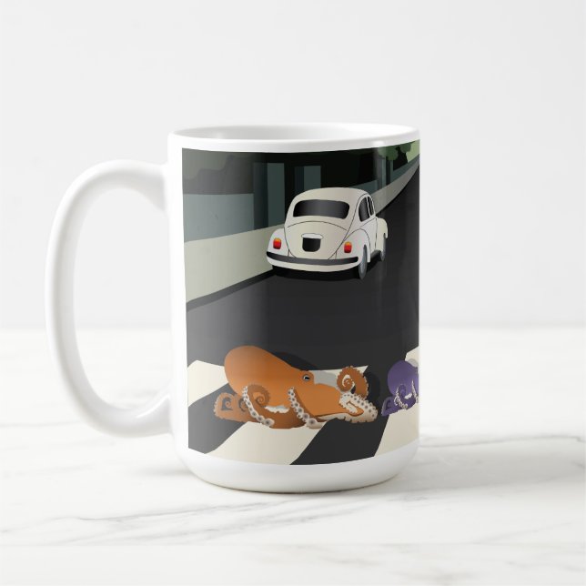Bläckfiskmugg Kaffemugg (Vänster)