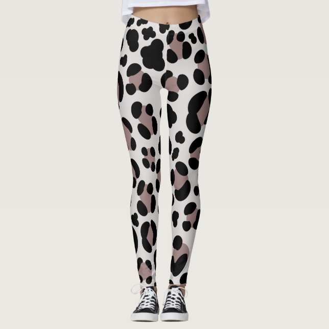Bläckfiskrester av leopard leggings (Framsida)