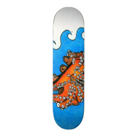 BläckfiskSkateboard Mini Skateboard Bräda 18,5 Cm