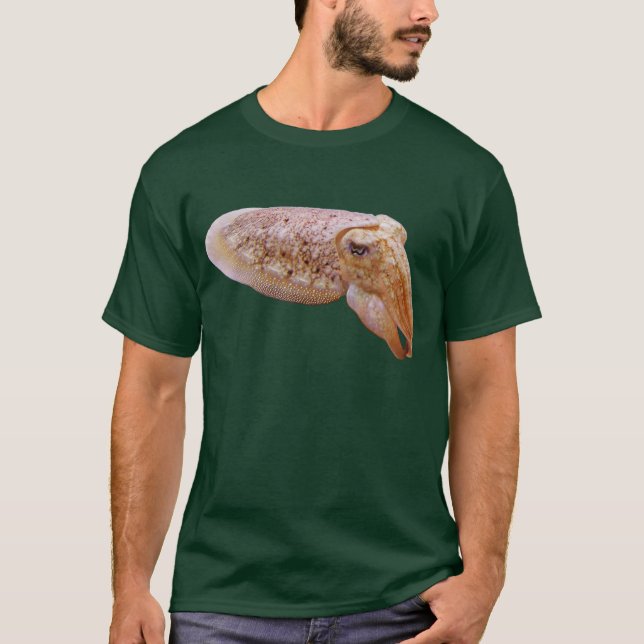 Bläckfiskskjorta Tee Shirt (Framsida)
