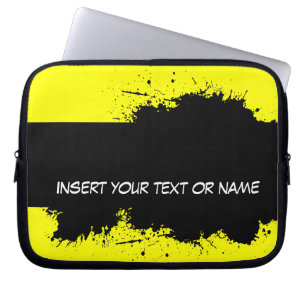 Bläckfläckar Elektronikväska Laptop Sleeve