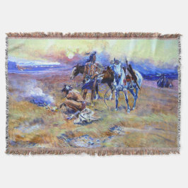 Blackfoot Burning Kråka Buffalo Range Charles M Ru Filt