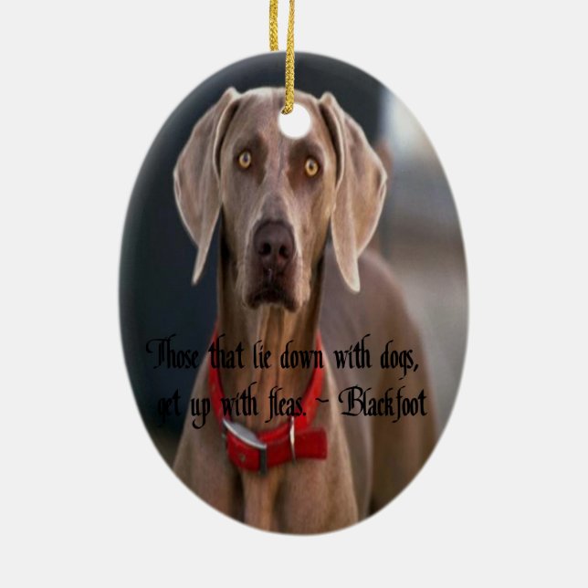 Blackfoot citationsteckenindianproverb julgransprydnad keramik (Baksidan)