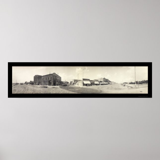 Blackfoot, ID Foto 1909 Poster (Framsidan)