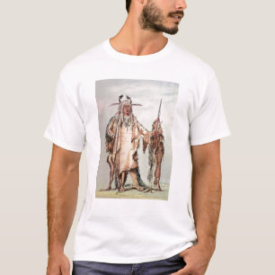 Blackfoot indisk Pe-Toh-Kissa-Kyss, örnstöden T Shirt