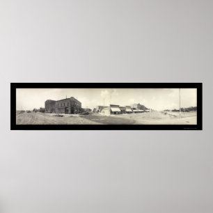 Blackfoot legitimationfoto 1909 poster