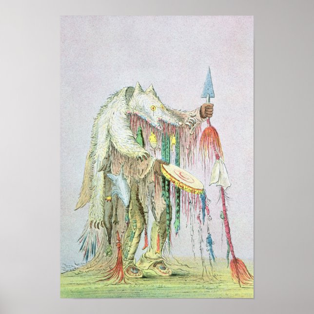 Blackfoot Medicine Man Poster (Framsidan)