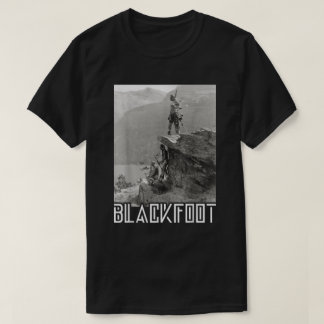Blackfoot Native Indian vid Glacier Natio T Shirt