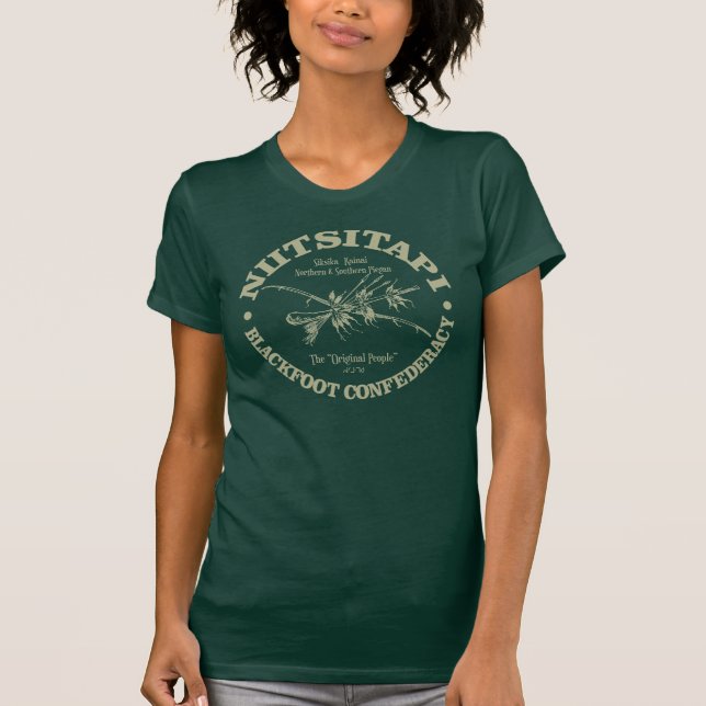 Blackfoot (Niitsitapi) T Shirt (Framsida)