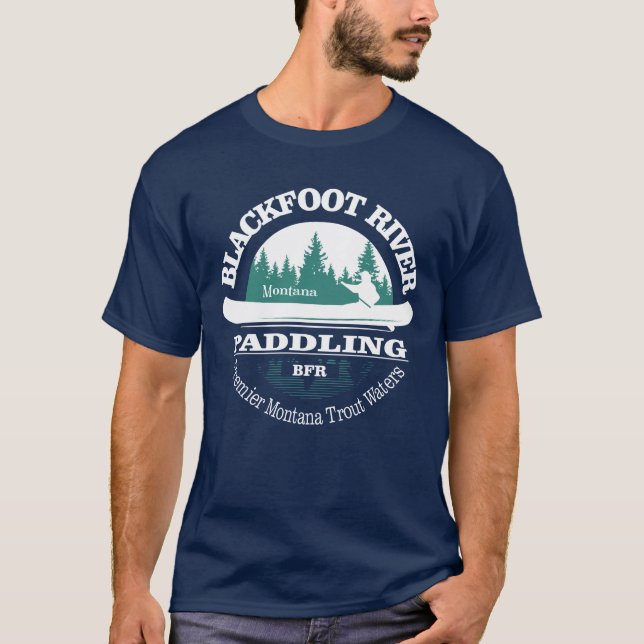Blackfoot River (CT) T Shirt (Framsida)