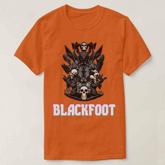 Blackfoot T Shirt (Design framsida)