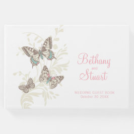 Bläckgevär med bröllop gästböcker