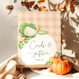 Bläckgrönsaker och presenter som odlas lokalt poster