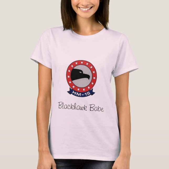 Blackhawk Babe Tee Shirt (Framsida)