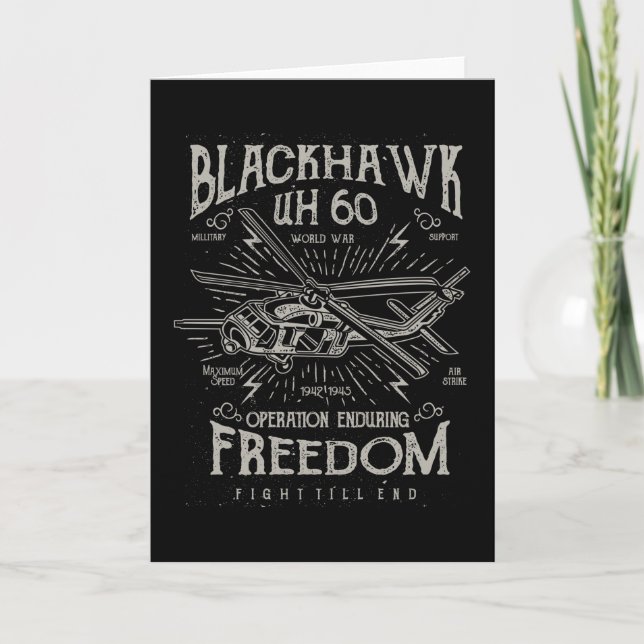 Blackhawk Kort (Framsida)