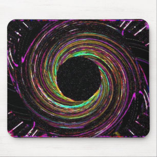 Blackhole abstrakt musmatta