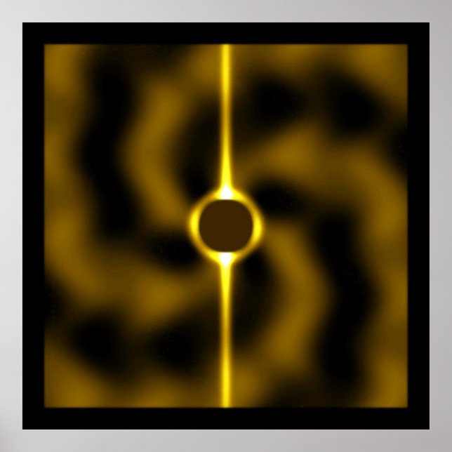 Blackhole and Singularity  Poster (Framsidan)