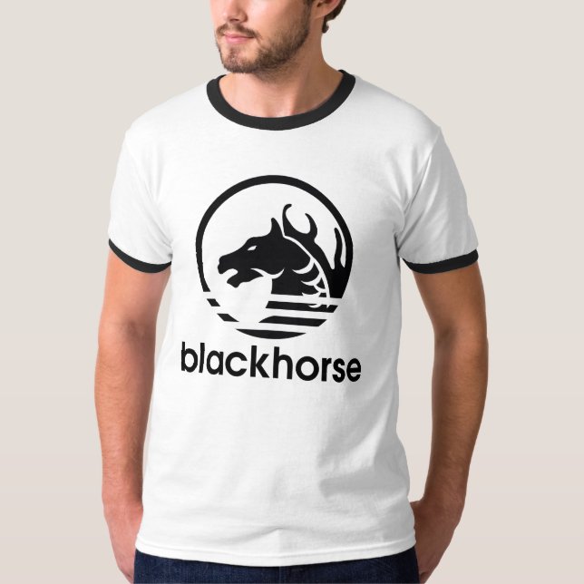 BlackHorse x liv för tre rand (kortärmaden) Tröja (Framsida)
