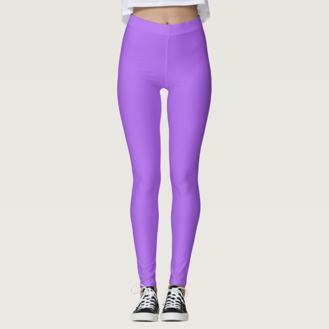 Bläckiga orkidéer leggings (Framsida)
