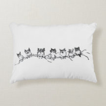 Bläckiga ugglor på en grendesign