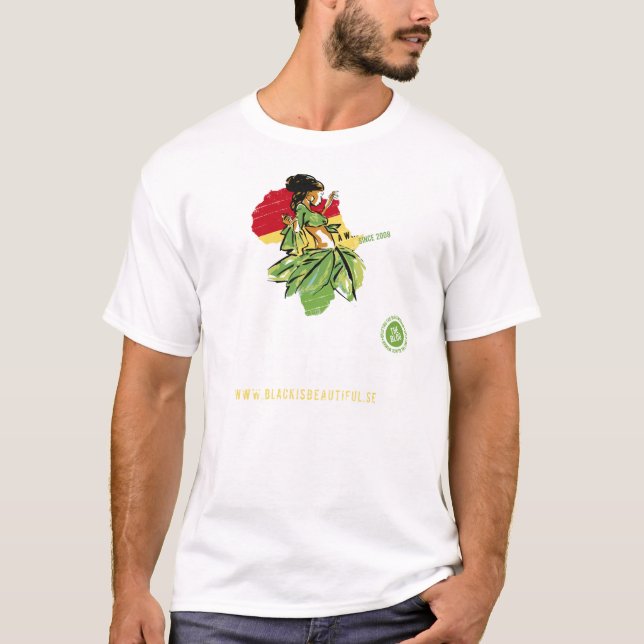 BLACKISBEAUTIFUL.SE T SHIRT (Framsida)