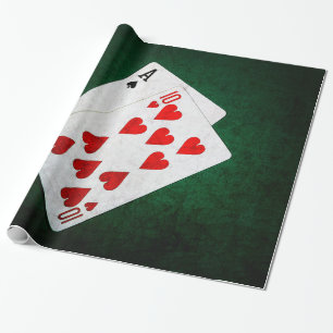 Blackjack 21 poäng - Ace, 10 Presentpapper
