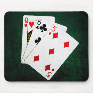 Blackjack 21 poäng - drottning, sex, fem musmatta