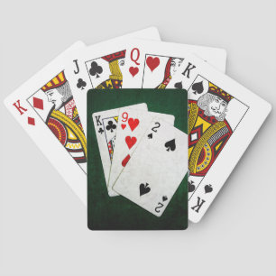 Blackjack 21 poäng - Kung, nio, två Kortlek