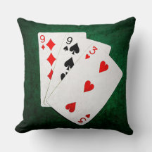 Blackjack 21 poäng - nio, nio, tre