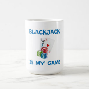 BLACKJACK ÄR MIN GAMN KAFFEMUGG