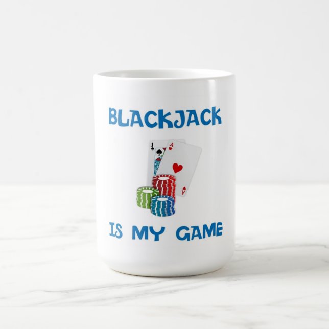 BLACKJACK ÄR MIN GAMN KAFFEMUGG (Center)