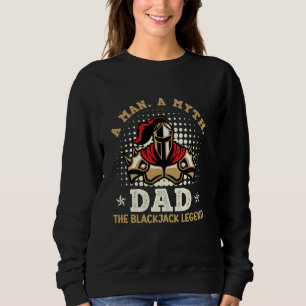 Blackjack Casino A MAN A MYTH PAPPA, BLACKJACK LE T Shirt