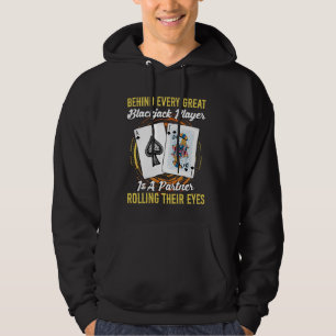 Blackjack Casino BEHIND VARJE UNDERBAR BLACKJACK P Hoodie