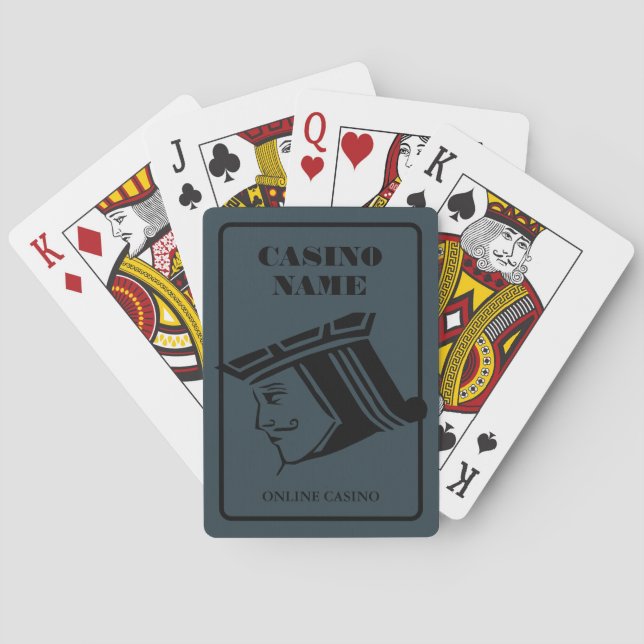 Blackjack Design, Online Casino, spelindustrin Casinokort (Baksidan)