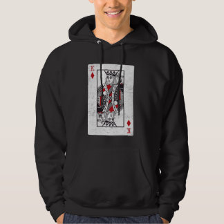 BLACKJACK-KORT GAME BLACKJACK ÄLSKARE SPELARE BLAC HOODIE