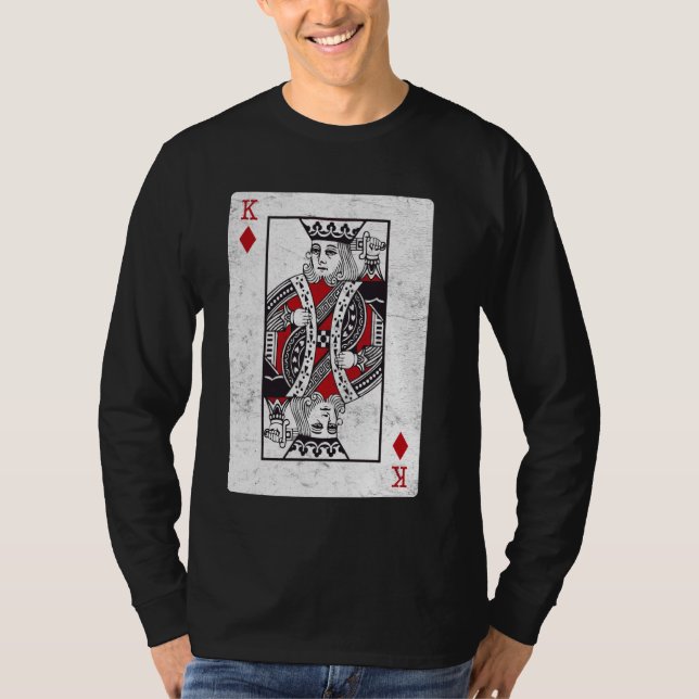 BLACKJACK-KORT GAME BLACKJACK ÄLSKARE SPELARE BLAC T SHIRT (Framsida)
