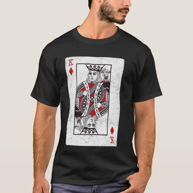 BLACKJACK-KORT GAME BLACKJACK ÄLSKARE SPELARE BLAC T SHIRT (Framsida)