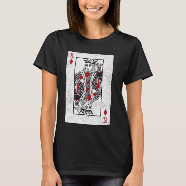 BLACKJACK-KORT GAME BLACKJACK ÄLSKARE SPELARE BLAC T SHIRT (Framsida)