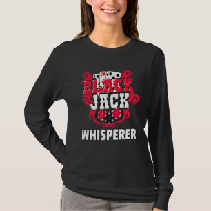 Blackjack Player Spelare 21 Card Casino T Shirt