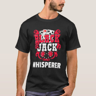 Blackjack Player Spelare 21 Card Casino T Shirt