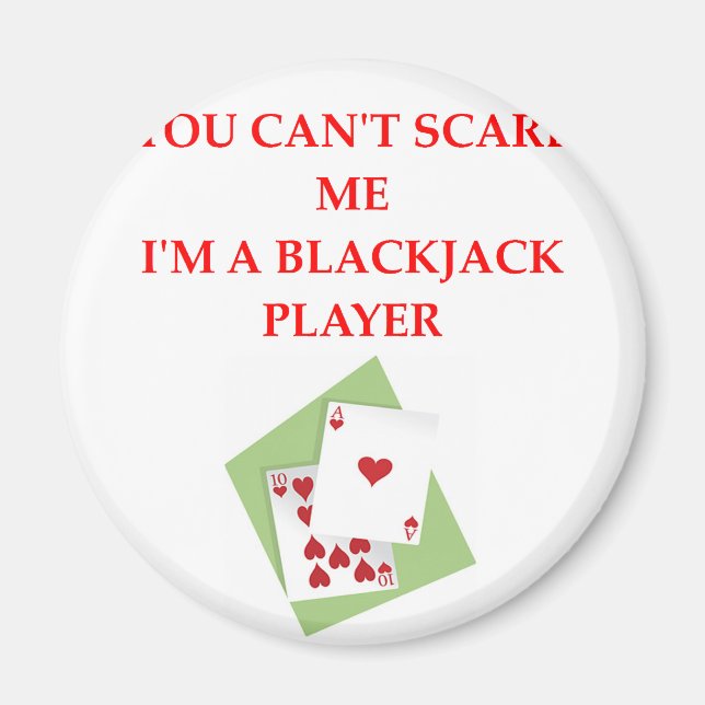 BLACKJACK.png Magnet (Framsidan)