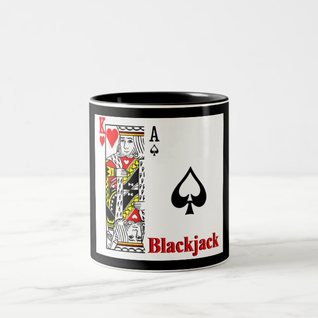 Blackjack Två-Tonad Mugg (Center)