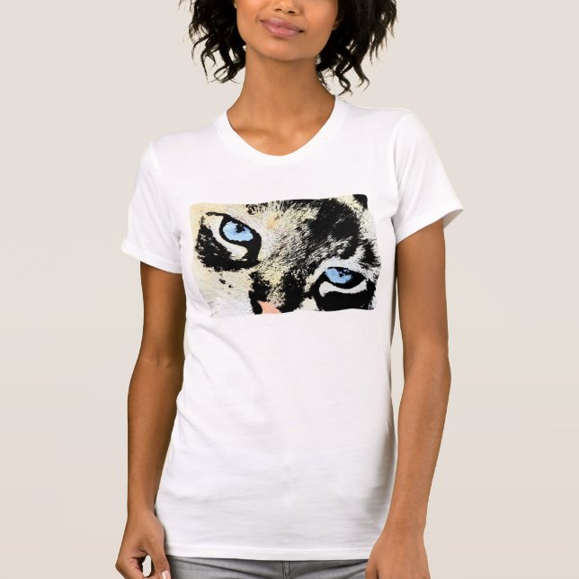 Bläckkattdräkt T-shirt (Framsida)