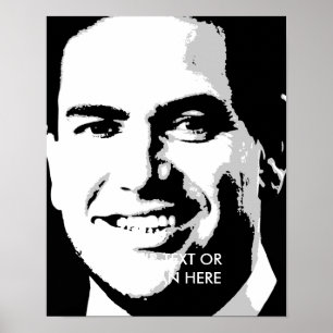 BLÄCKKONST FÖR MARCO RUBIO POSTER