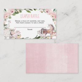 Bläckkort för boskap-babyduschkort tilläggskort