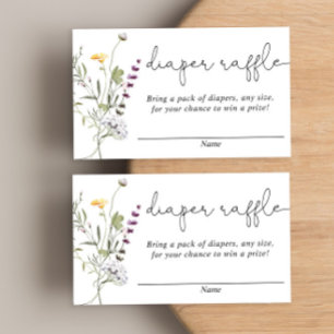 Bläckkort för jodblommor i vår-babyduschkort tilläggskort