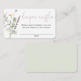 Bläckkort för jodblommor i vår-babyduschkort tilläggskort