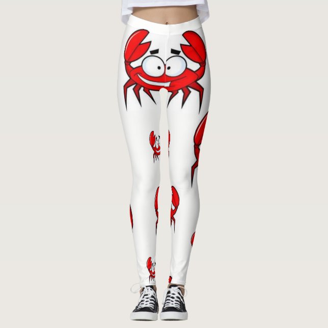 Bläckkrabbor Leggings (Framsida)